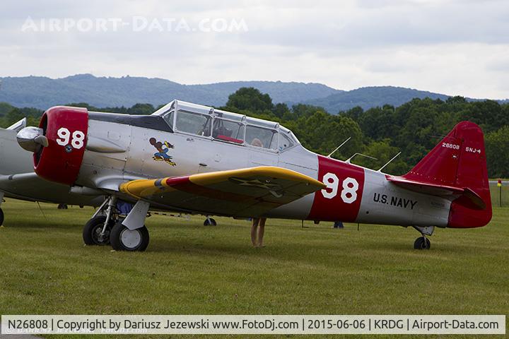 N26808, 1956 North American SNJ-4 Texan C/N 88-11452, North American SNJ-4 Texan  C/N 26808, N26808