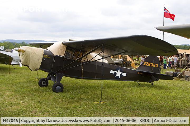 N47046, Taylorcraft DC-65 C/N L-5675, Taylorcraft DC-65  C/N L-5675, N47046