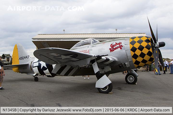 N1345B, 1945 Republic P-47D Thunderbolt C/N 399-55592, Republic P-47D Thunderbolt 