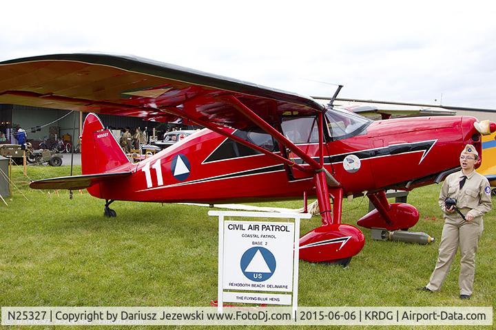 N25327, 1950 Fairchild 24W-9 C/N W40113, Fairchild 24W-9  C/N W40-113, N25327