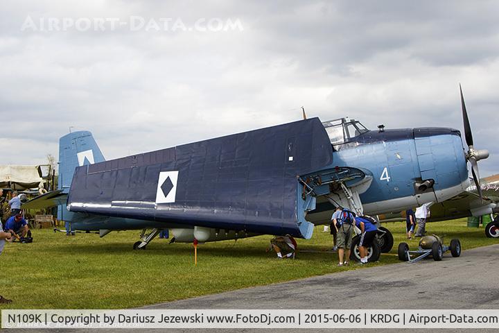 N109K, 1945 Grumman TBM-3 Avenger C/N 3800, Grumman TBM-3 Avenger  C/N 3800, NL109K