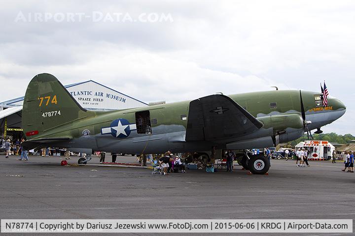 N78774, 1944 Curtiss C-46F Commando C/N 22597, Curtiss Wright C-46F Commando 