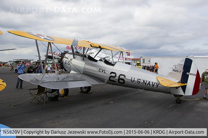 N5820V, 1943 Boeing B75N1 C/N 75-7728, Boeing B75N1 Stearman  C/N 75-7728, N5820V