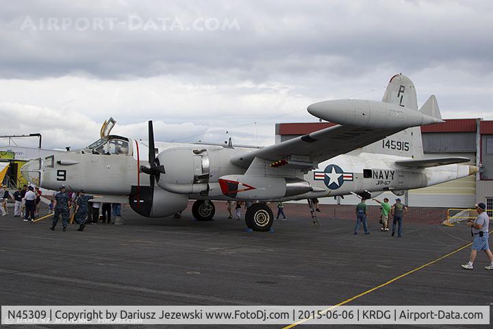 N45309, 1957 Lockheed SP-2H (P2V-7S) Neptune C/N 726-7180, Preserved as Lockheed P-2H Neptune 145915 C/N 726-7180