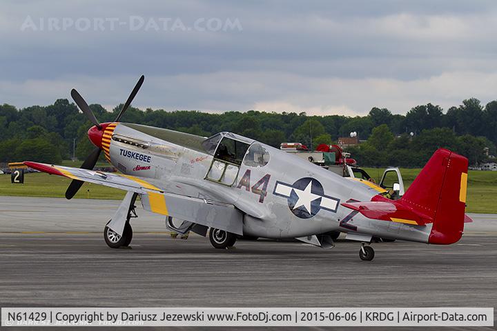 N61429, 1942 North American P-51C Mustang C/N 103-26199, North American P-51C Mustang 
