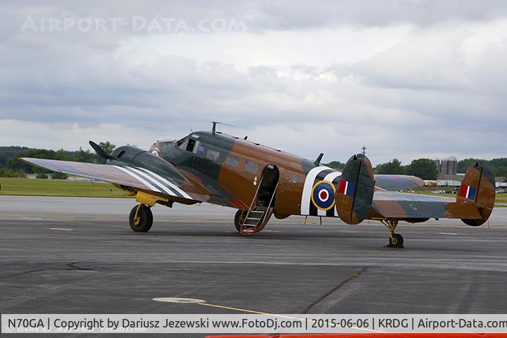 N70GA, 1946 Beech D18S C/N A-177, Beech D18S 