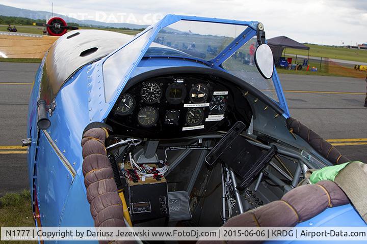 N1777, 1942 Fairchild M-62A C/N T42-3629, Cockpit of Fairchild M-62A  C/N T42-3629, N1777
