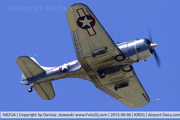 N82GA, Douglas SBD-5 Dauntless C/N 54532, Douglas SBD-5 Dauntless  C/N 54532, NL82GA
