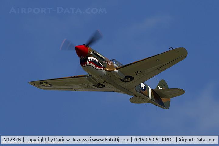 N1232N, 1943 Curtiss P-40N Warhawk C/N 27483, Curtiss P-40M Warhawk 