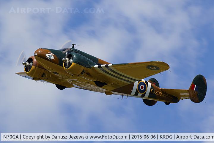 N70GA, 1946 Beech D18S C/N A-177, Beech D18S 