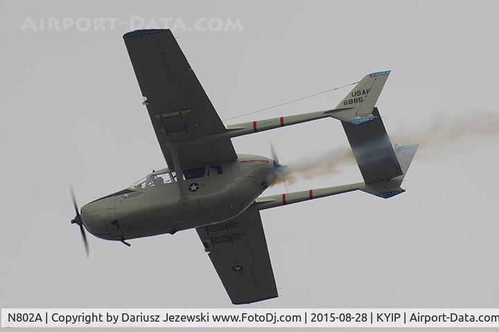 N802A, 1968 Cessna O-2A (M337B) Super Skymaster Super Skymaster C/N 337M-0174, Cessna M337B (O-2A Super Skymaster)  C/N 337M0174 - Robert Shafer, N802A