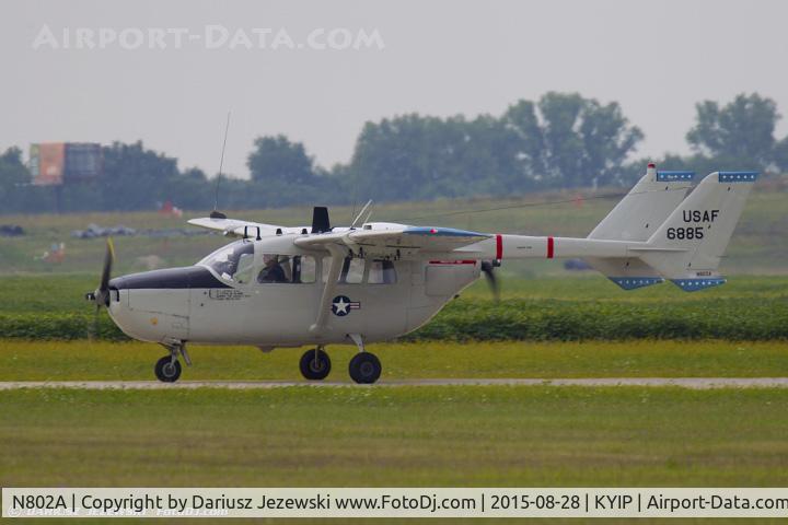 N802A, 1968 Cessna O-2A (M337B) Super Skymaster Super Skymaster C/N 337M-0174, Cessna M337B (O-2A Super Skymaster)  C/N 337M0174 - Robert Shafer, N802A