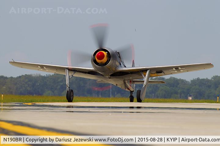 N190BR, Focke-Wulf Fw-190-A8 Replica C/N 005, Cessna M337B (O-2A Super Skymaster)  C/N 337M0174 - Robert Shafer, N802A