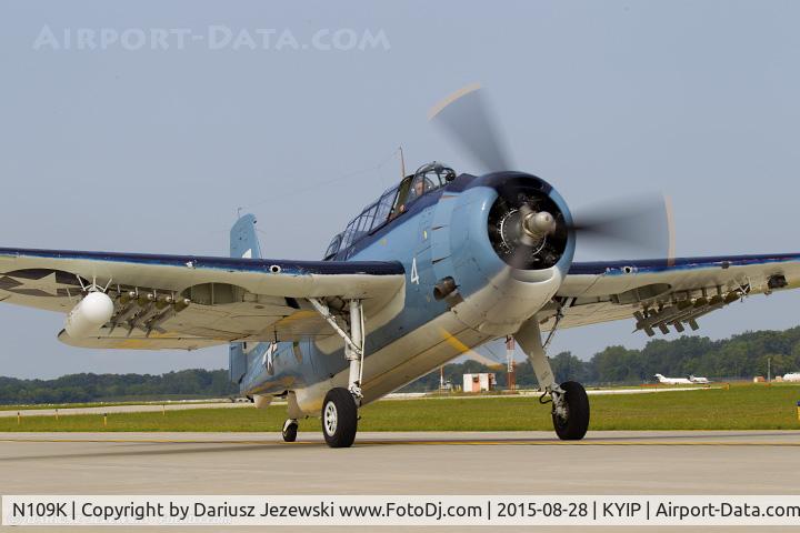 N109K, 1945 Grumman TBM-3 Avenger C/N 3800, Grumman TBM-3 Avenger  C/N 3800, NL109K