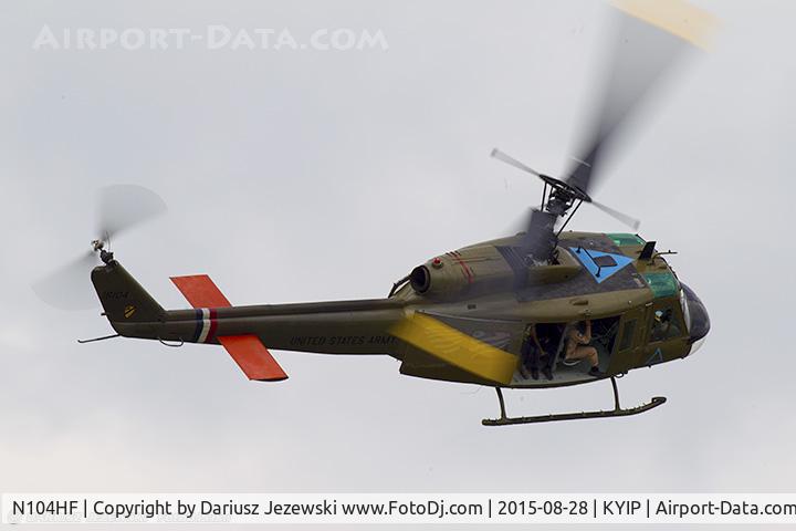 N104HF, 1968 Bell UH-1H Iroquois C/N 10763 (68-16104), Bell UH-1H  C/N 68-16104, N104HF