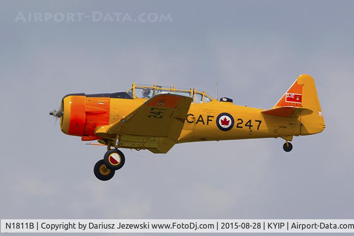 N1811B, 1952 North American Harvard 4 C/N 20247, North American Harvard 4  C/N 20247, NX1811B
