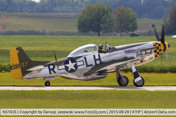 N510JS, 1944 North American P-51D Mustang C/N 44-72086, North American P-51D Mustang 