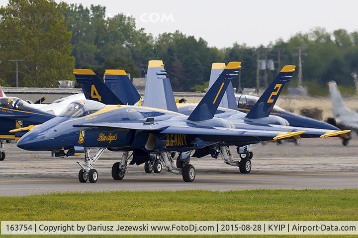 163754, 1989 McDonnell Douglas F/A-18C Hornet C/N 0829/C112, F/A-18C Hornet 163754 C/N 0817 from Blue Angels Demo Team  NAS Pensacola, FL