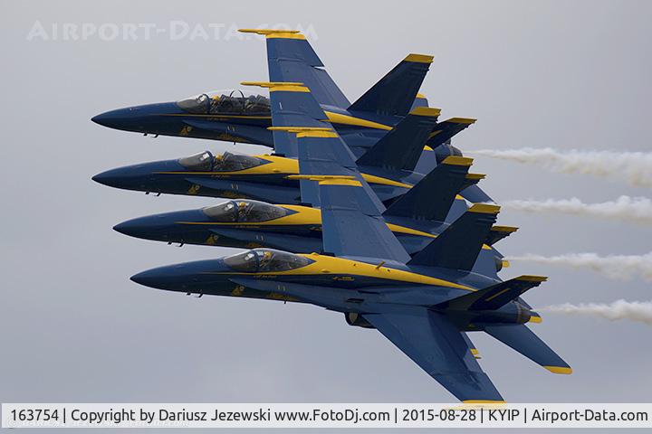 163754, 1989 McDonnell Douglas F/A-18C Hornet C/N 0829/C112, F/A-18C Hornet 163754 C/N 0817 from Blue Angels Demo Team  NAS Pensacola, FL