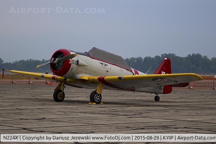 N224X, 1941 North American SNJ-4 Texan C/N 88-13041, North American SNJ-4 Texan  C/N 88-13041, N224X