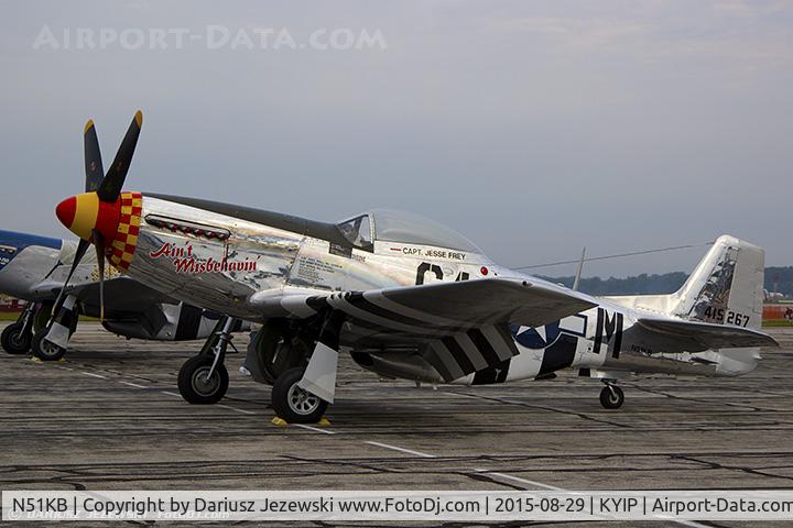 N51KB, 1961 North American F-51D Mustang C/N 44-74009, North American F-51D Mustang 