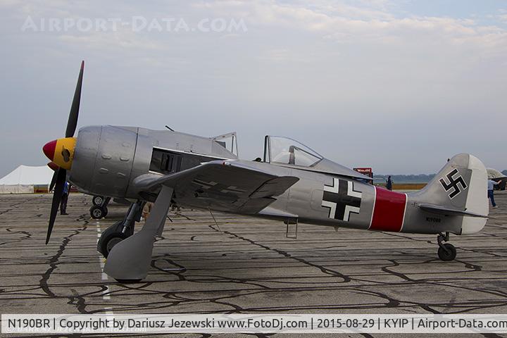 N190BR, Focke-Wulf Fw-190-A8 Replica C/N 005, Focke-Wulf 190 A8  replica C/N 005, N190BR