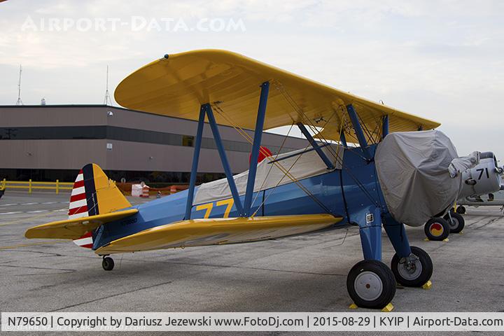 N79650, 1944 Boeing E75N1 C/N 75-5770, Boeing E75N1 Stearman  C/N 75-5770 - Dave Groh, N79650