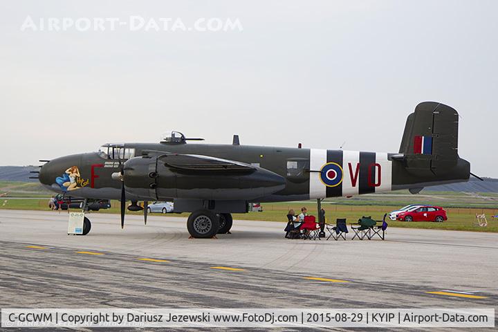 C-GCWM, 1945 North American B-25J Mitchell Mitchell C/N 108-47734, North American B-25J Mitchell 