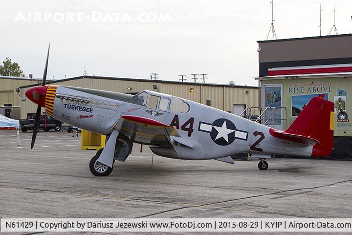 N61429, 1942 North American P-51C Mustang C/N 103-26199, North American P-51C Mustang 