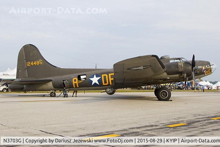 N3703G, 1945 Boeing B-17G Flying Fortress C/N 44-83546-A, Boeing B-17G Flying Fortress 