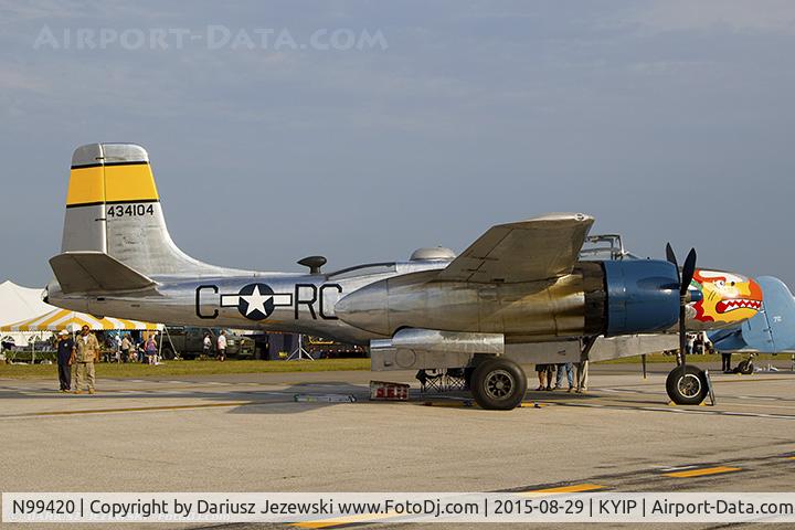 N99420, 1944 Douglas B-26B Invader C/N 27383, Douglas B-26B Invader 
