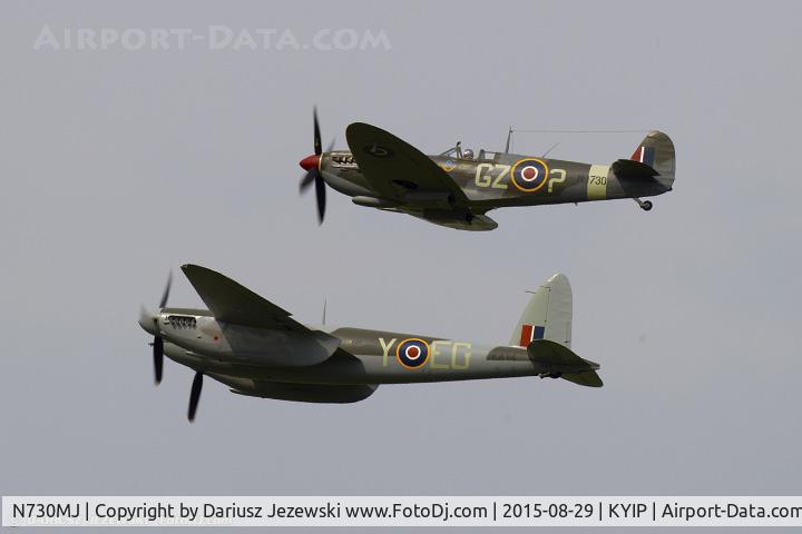 N730MJ, 1943 Supermarine 361 Spitfire HF.IXe C/N CBAF.7243, Supermarine Spitfire Mk IX  C/N CBAF 7243, N730MJ