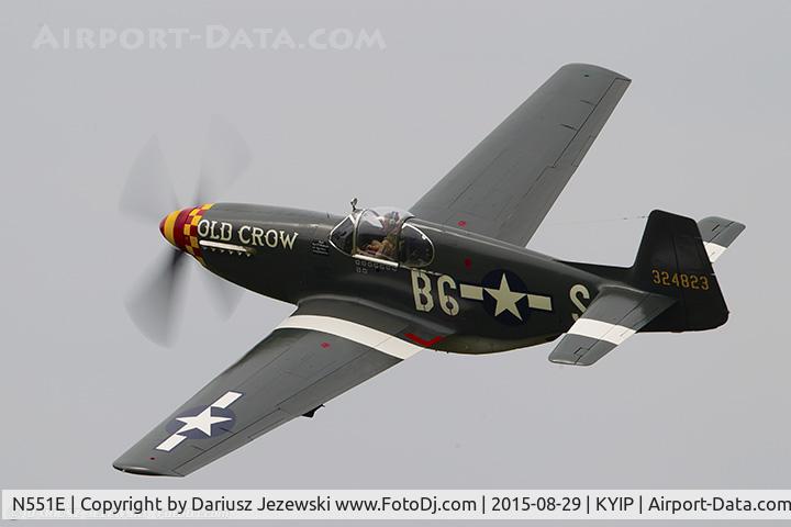 N551E, 1943 North American P-51B-1NA Mustang C/N 102-24700, North American P-51B Mustang 