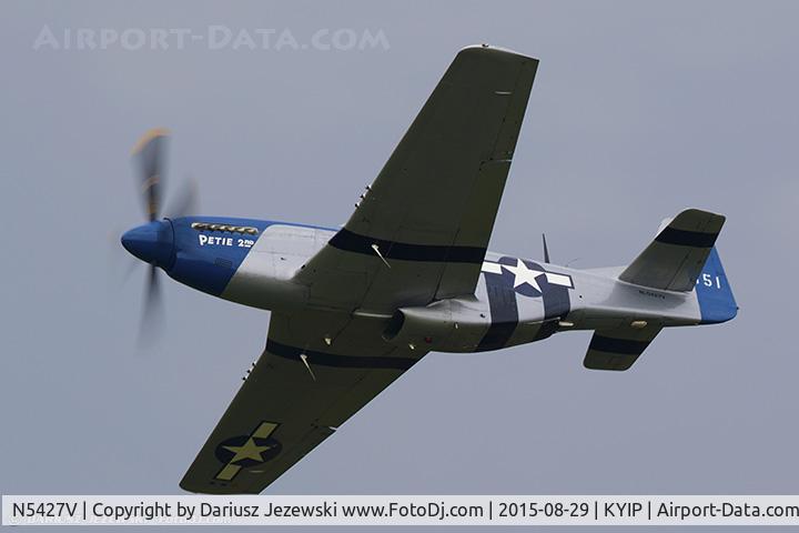 N5427V, 1944 North American F-51D Mustang C/N 44-72942, North American F-51D Mustang 