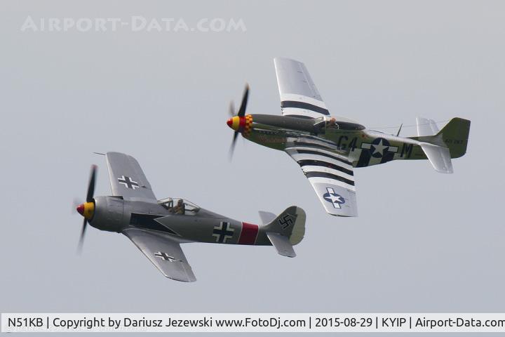 N51KB, 1961 North American F-51D Mustang C/N 44-74009, North American F-51D Mustang 