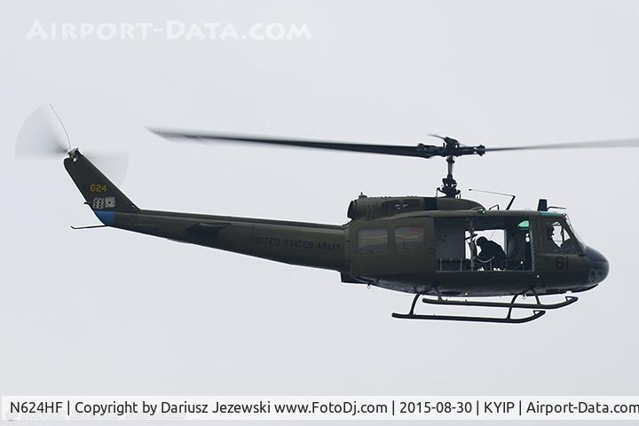 N624HF, 1966 Bell UH-1D Iroquois C/N 8819, Bell UH-1H Iroquois (Huey)   C/N 66-16624, N624HF