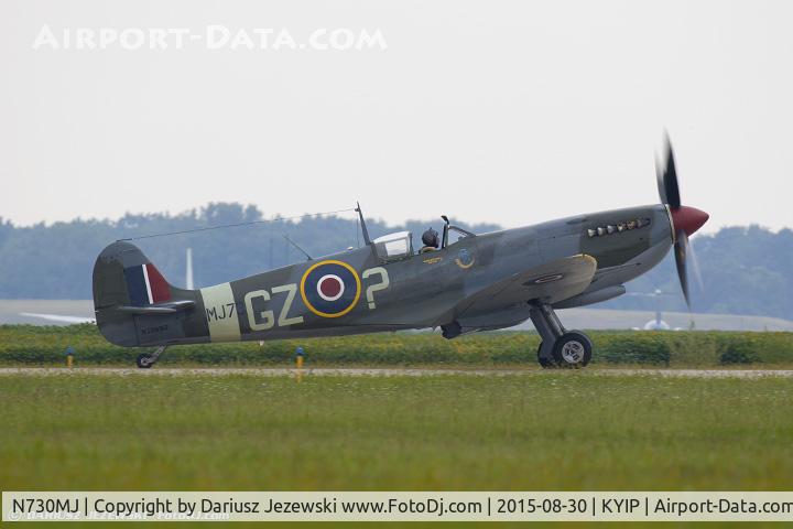 N730MJ, 1943 Supermarine 361 Spitfire HF.IXe C/N CBAF.7243, Supermarine Spitfire Mk IX  C/N CBAF 7243, N730MJ