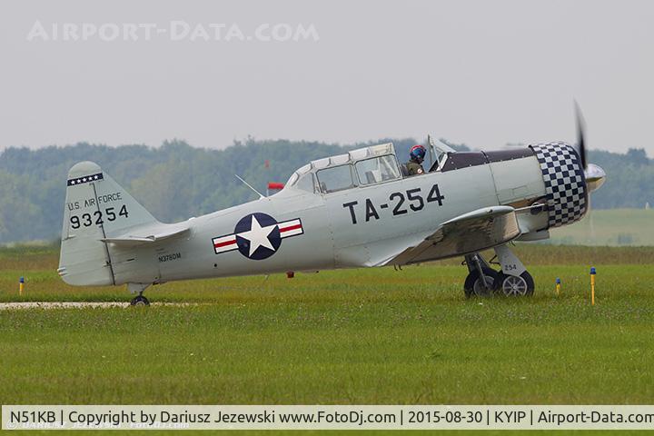 N51KB, 1961 North American F-51D Mustang C/N 44-74009, North American F-51D Mustang 