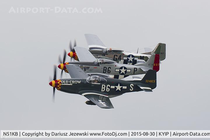 N51KB, 1961 North American F-51D Mustang C/N 44-74009, North American F-51D Mustang 