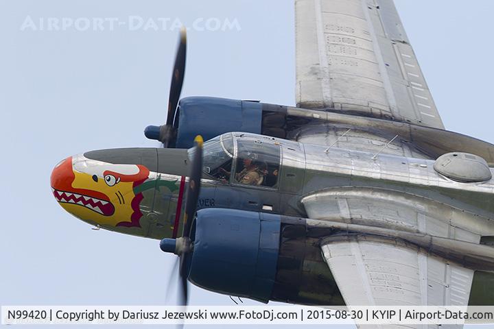 N99420, 1944 Douglas B-26B Invader C/N 27383, Douglas B-26B Invader 