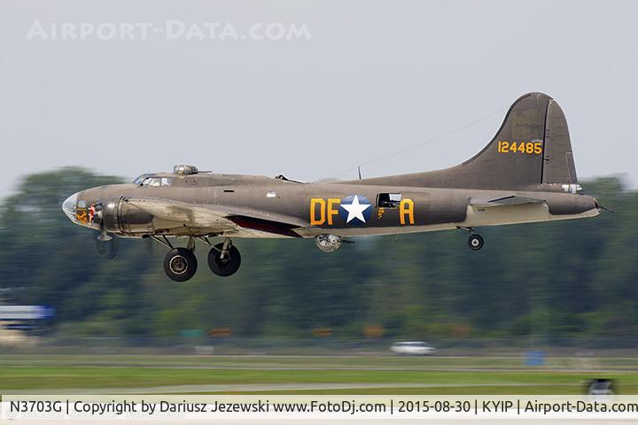 N3703G, 1945 Boeing B-17G Flying Fortress C/N 44-83546-A, Boeing B-17G Flying Fortress 