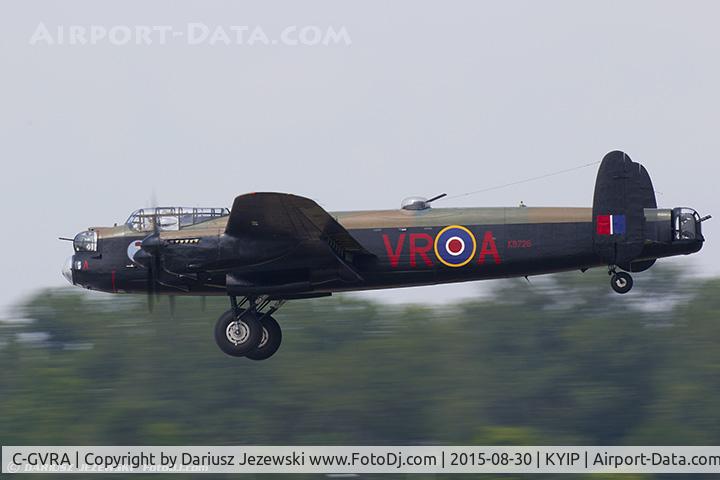 C-GVRA, 1945 Victory Aircraft Avro 683 Lancaster BX C/N FM 213 (3414), Avro 683 Lancaster B10  C/N FM 213, C-GVRA