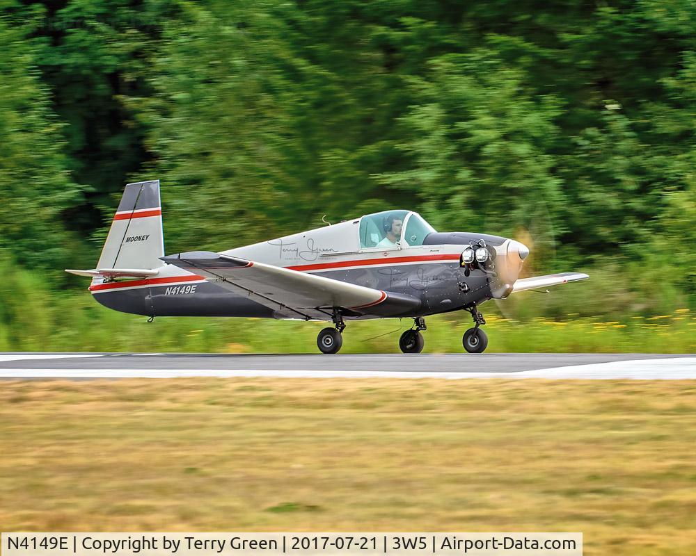 N4149E, 1954 Mooney M-18C C/N 315, 3W5