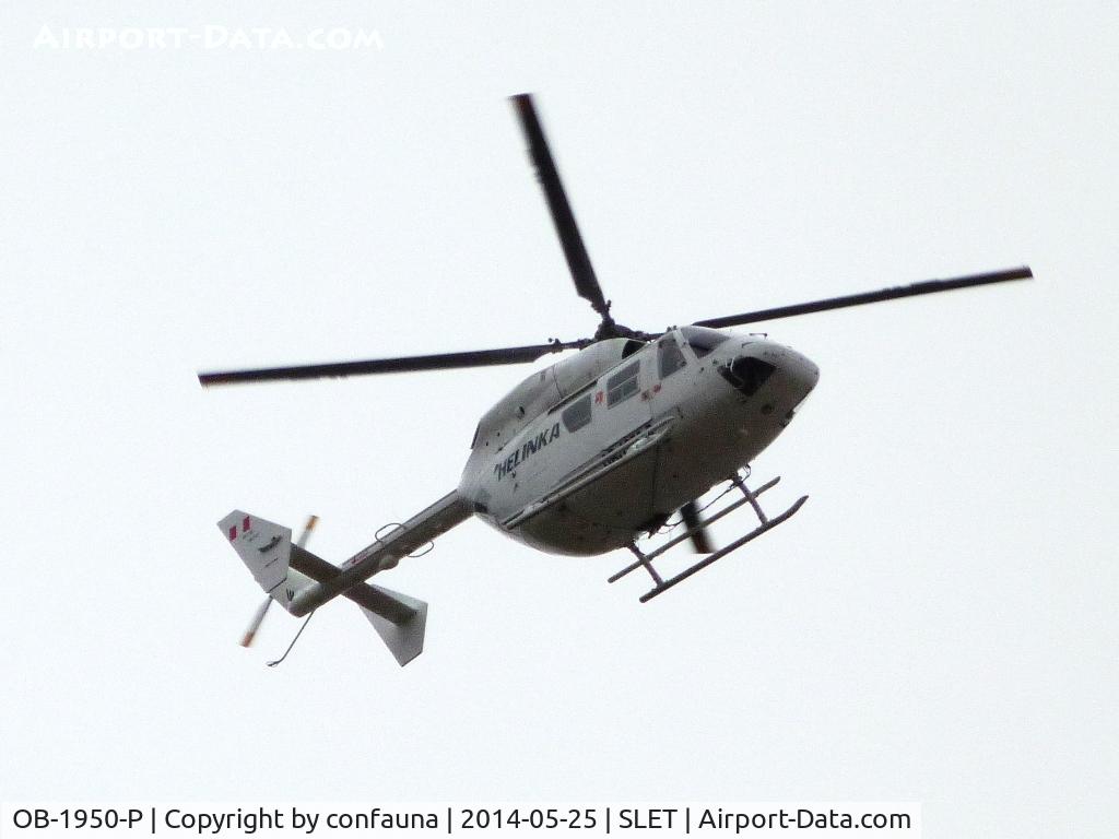 OB-1950-P, Eurocopter-Kawasaki MBB-BK117 A-4 > 117 B-2 C/N 7131, Arriving to El Trompillo