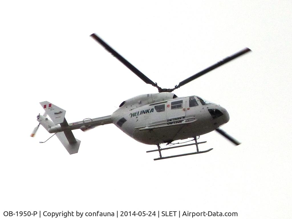 OB-1950-P, Eurocopter-Kawasaki MBB-BK117 A-4 > 117 B-2 C/N 7131, Registered in Peru for Helinka but working in Bolivia