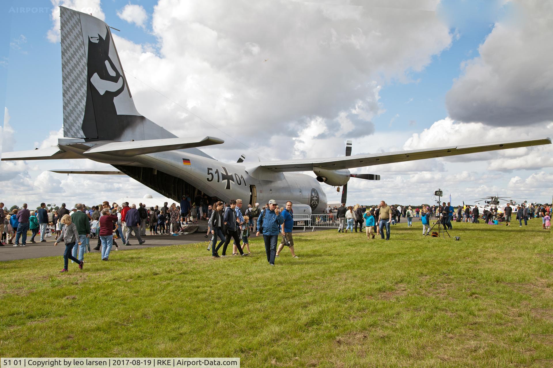 51 01, Transall C-160D C/N D138, Roskilde Air Show 19.8.2017