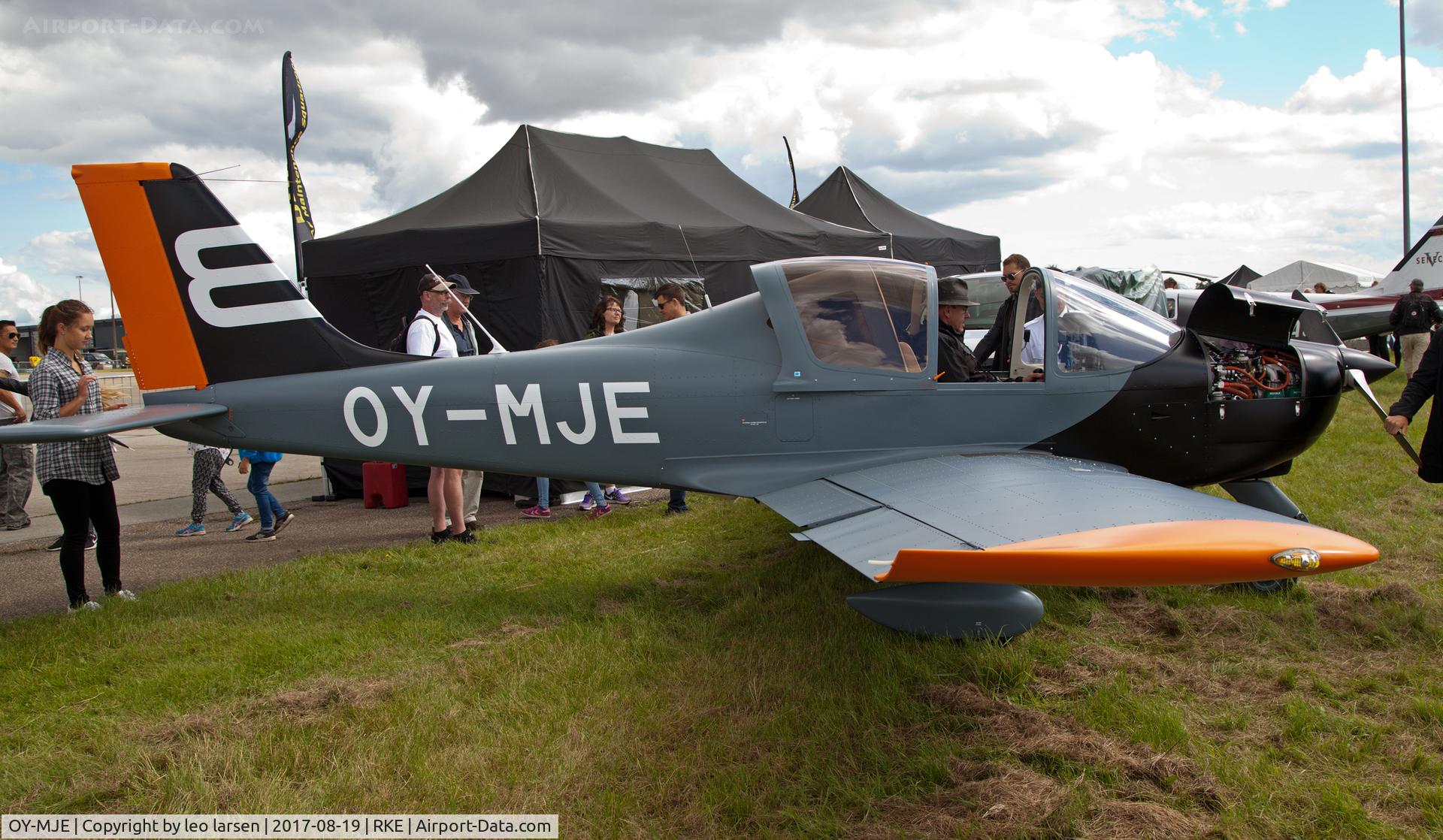 OY-MJE, 2017 Tecnam P-2002JF Sierra C/N 309, Roskilde Air Show 19.8.20017