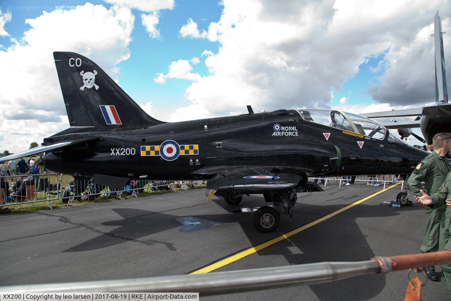 XX200, 1978 Hawker Siddeley Hawk T.1A C/N 047/312047, Roskilde air show 19.8.2017