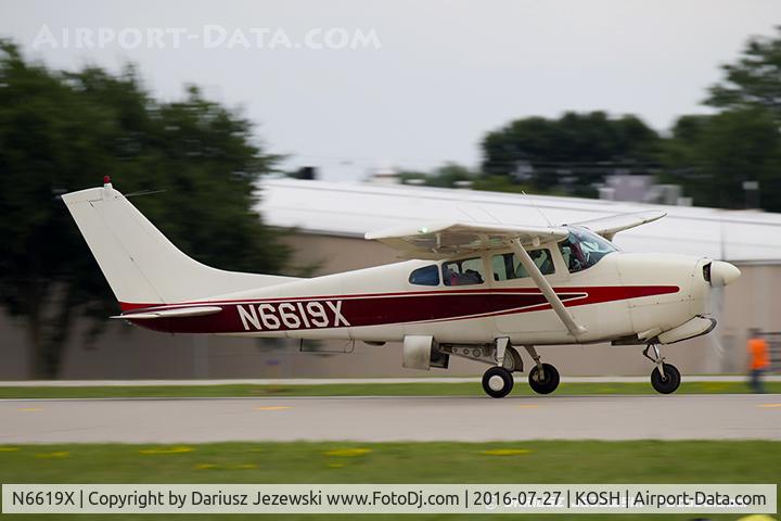 N6619X, 1960 Cessna 210A C/N 21057619, Cessna 210A Centurion  C/N 21057619, N6619X
