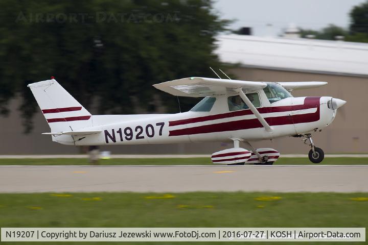 N19207, 1972 Cessna 150L C/N 15074237, Cessna 150L  C/N 15074237, N19207